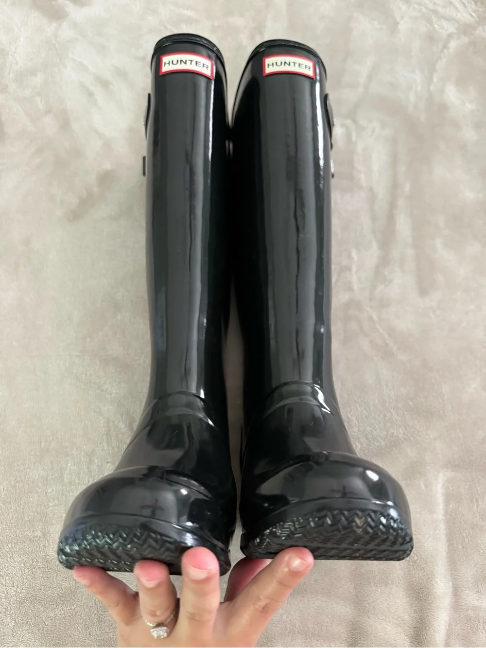Hunter rain boots